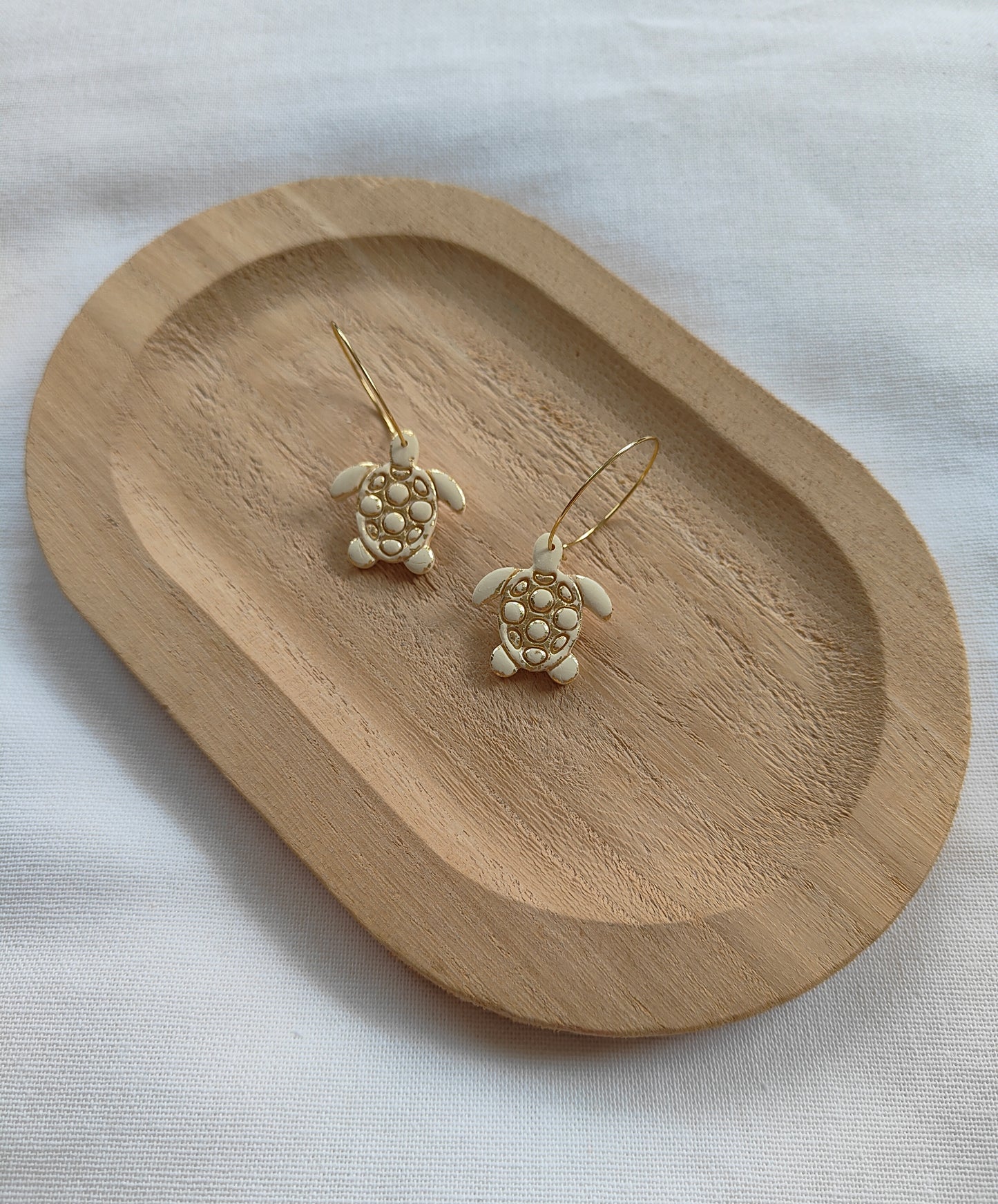 Golden Tide Turtle Hoops