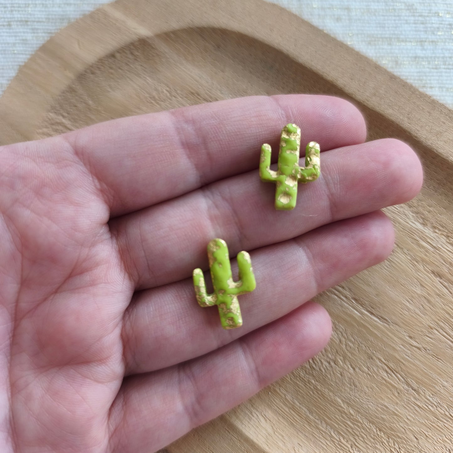 A la Mexicana Cactus Studs