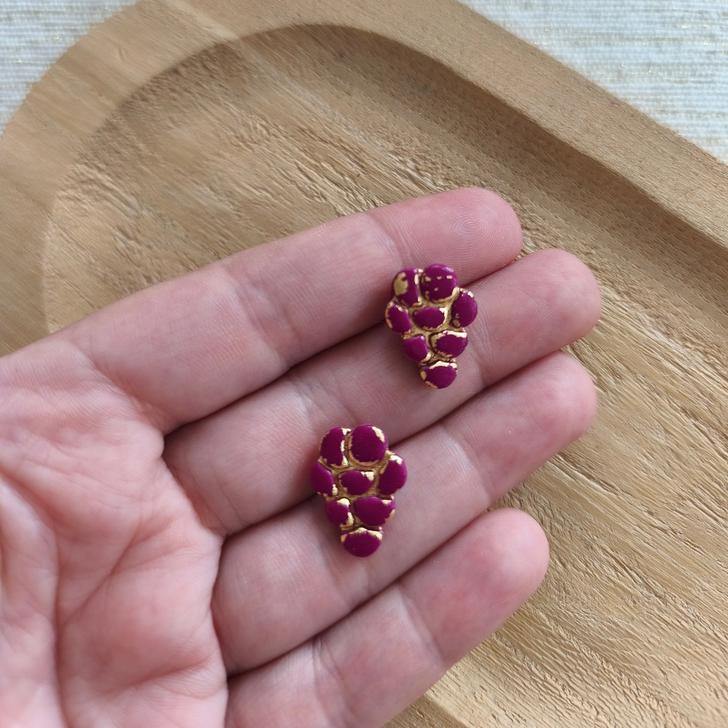 A la Mexicana Grape Studs