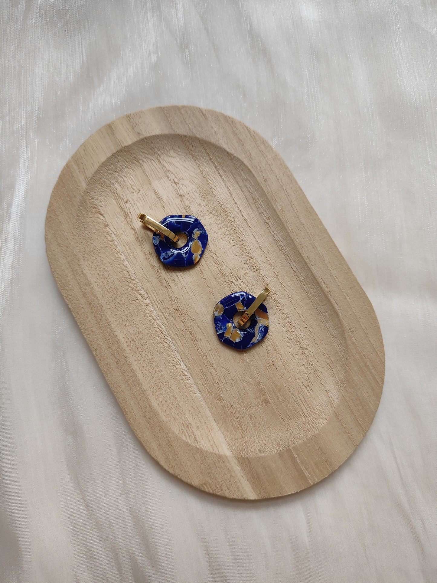 Ultramarine Round Hoops