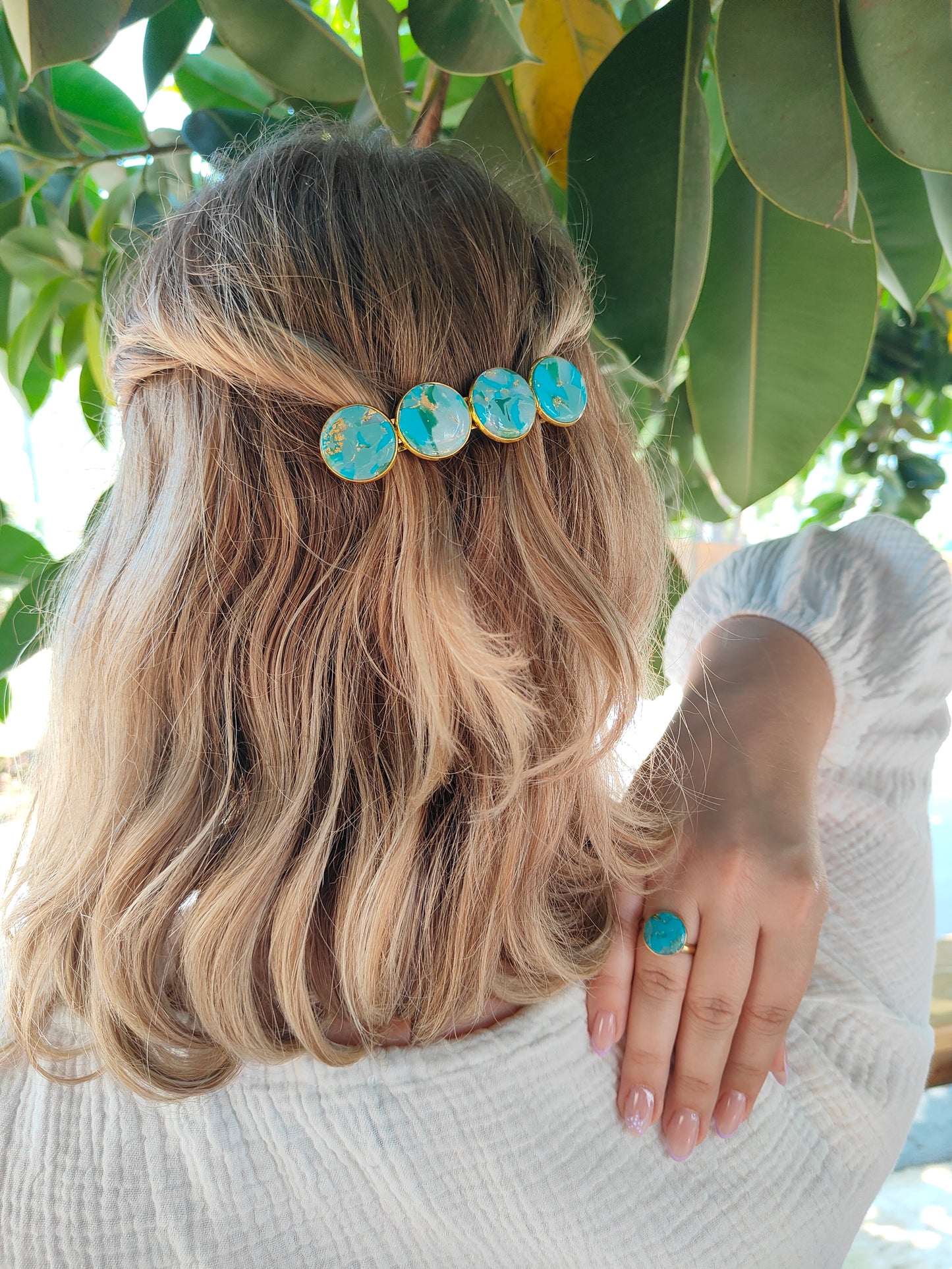 Echoes of Earth Hairclip