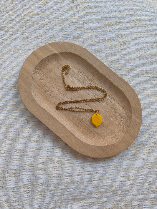 Tropical Paradise Lemon Necklace