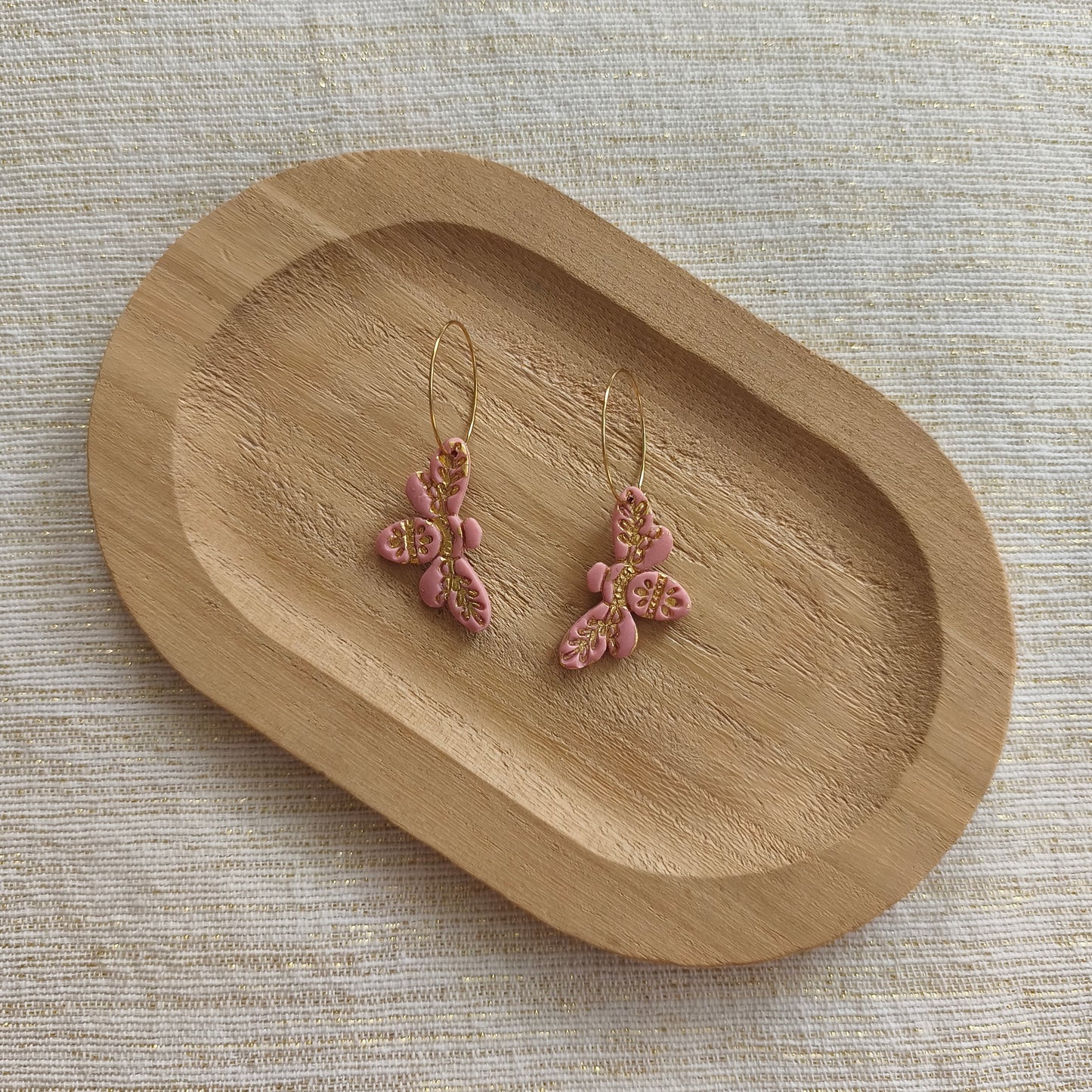 Summer Vibes Bee Hoops