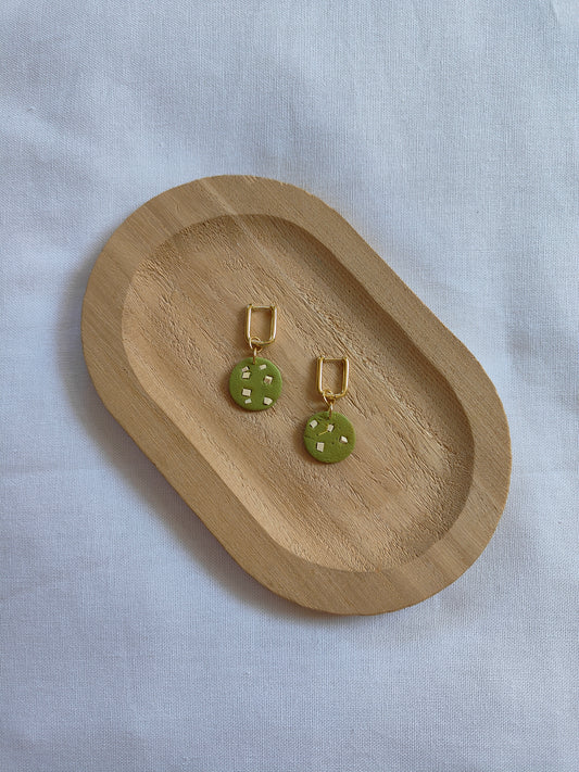 Matcha Cookie Hoops