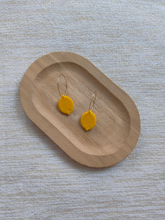 Tropical Paradise Lemon Hoops