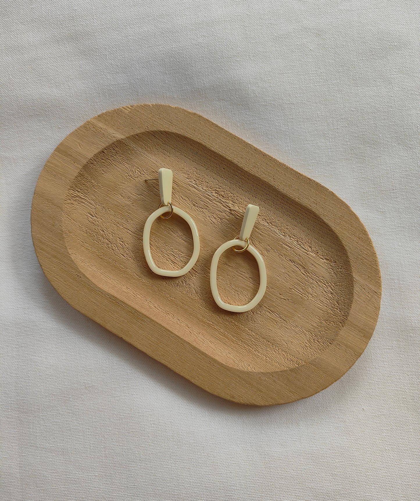 Blush & Butter Organic Dangles