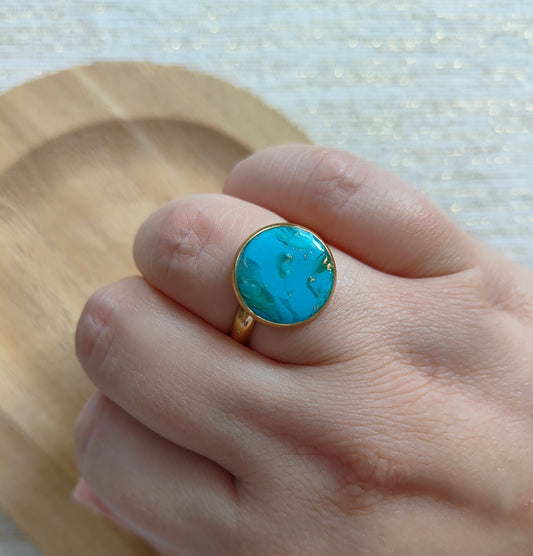 Echoes of Earth Round Ring