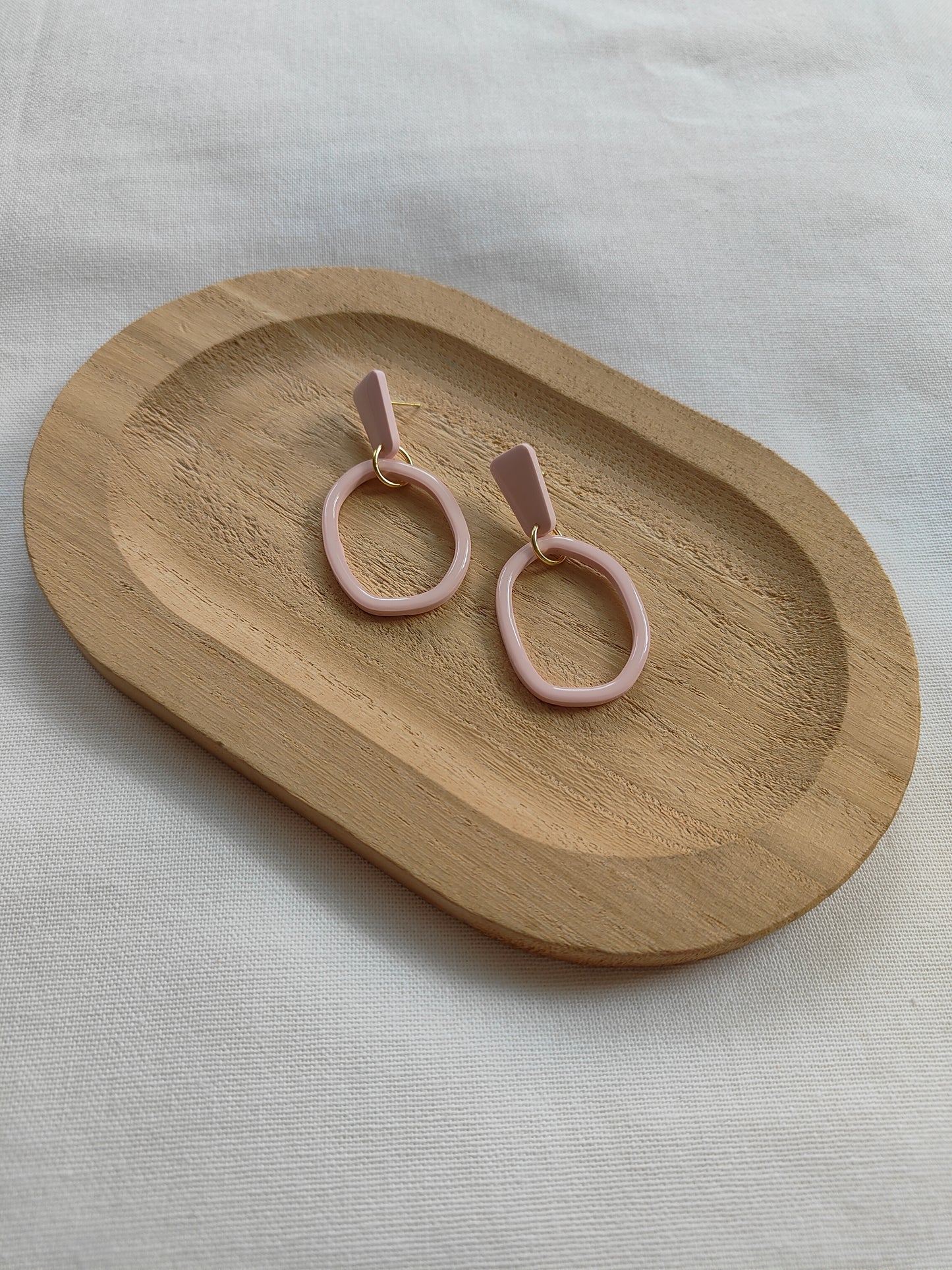 Blush & Butter Organic Dangles