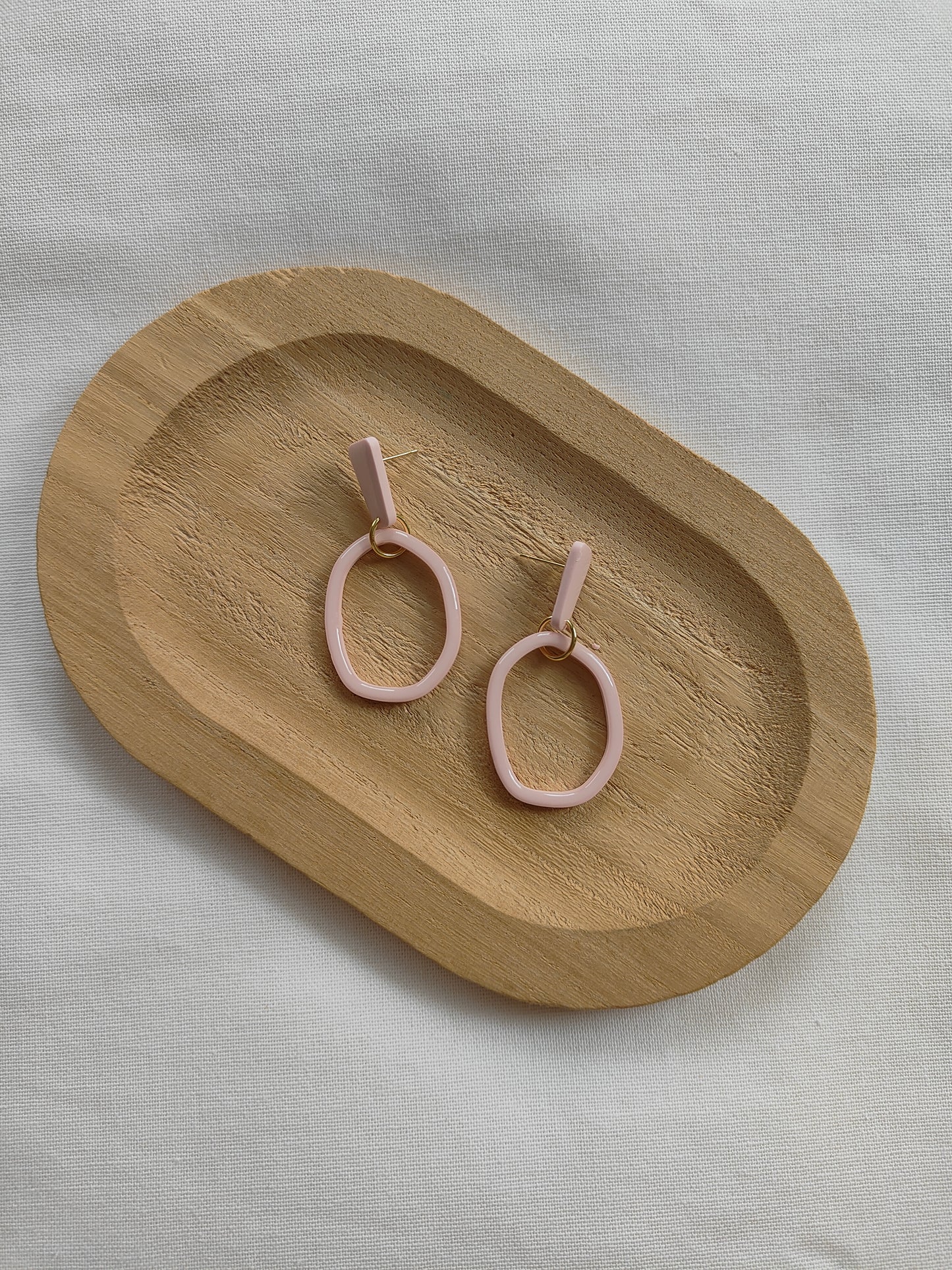 Blush & Butter Organic Dangles