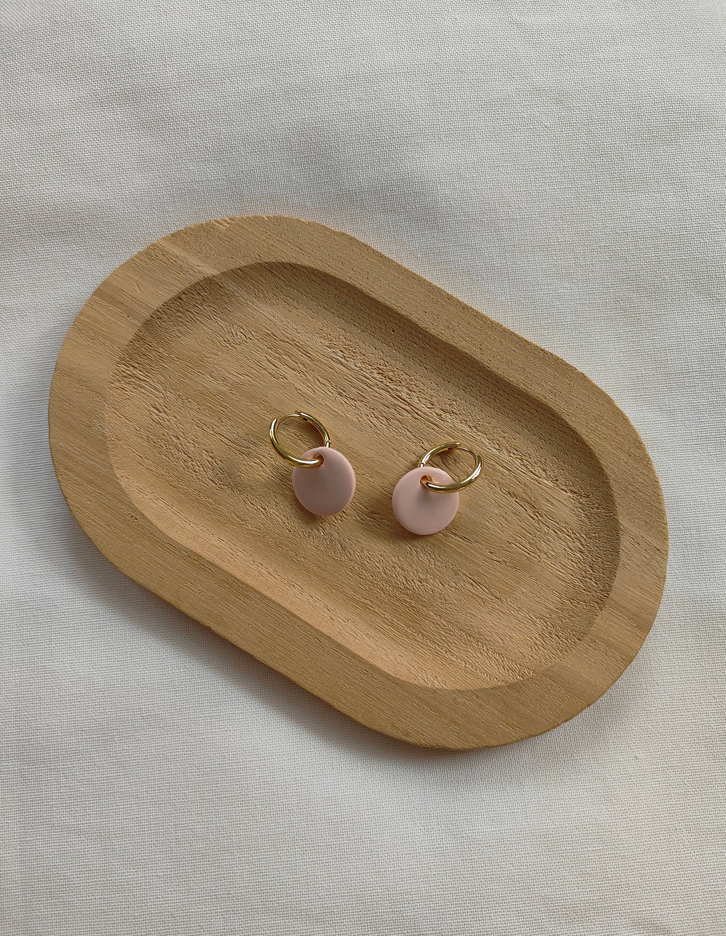 Blush & Butter Hoops