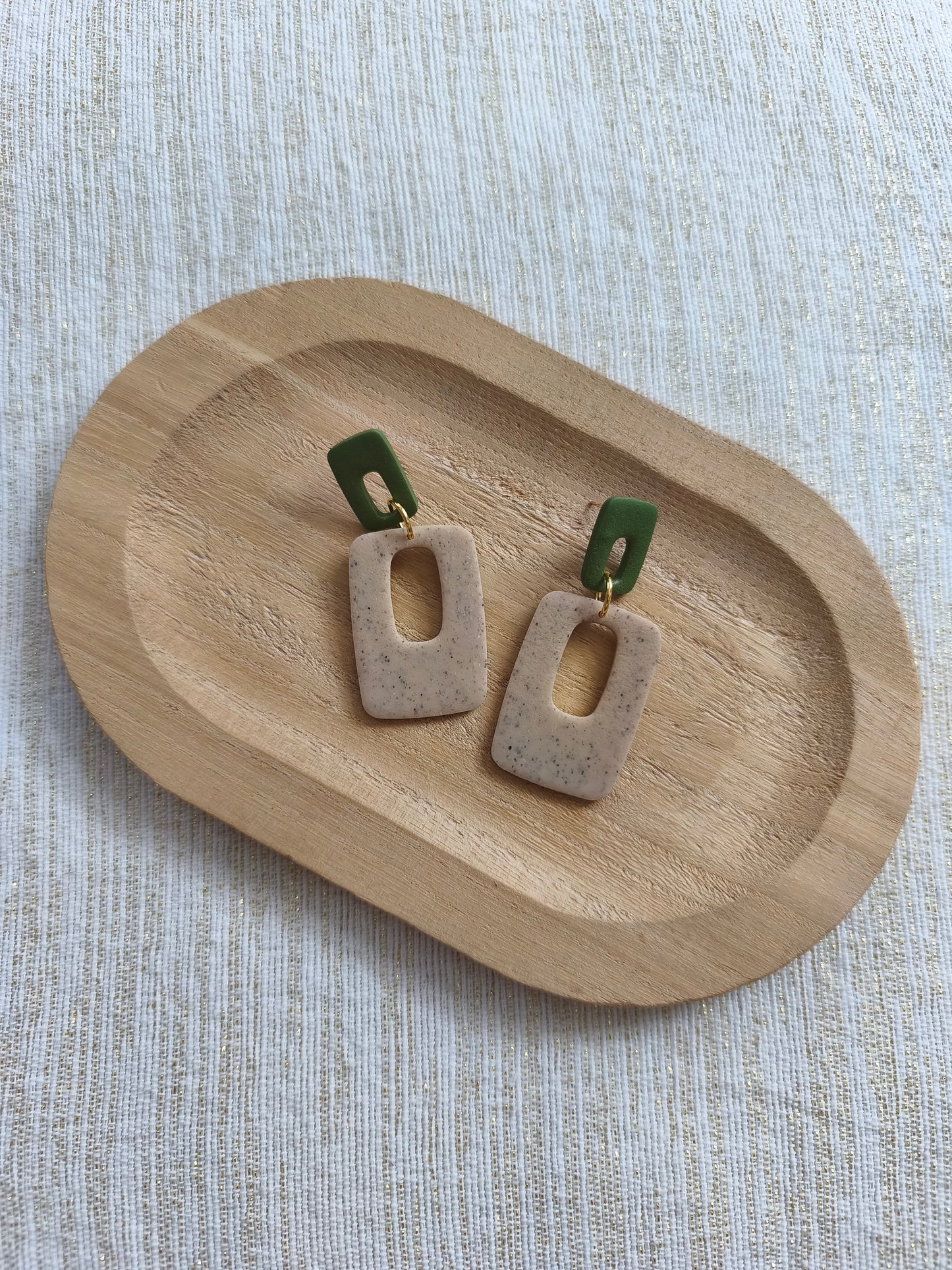 Forest Muse Statement Dangles