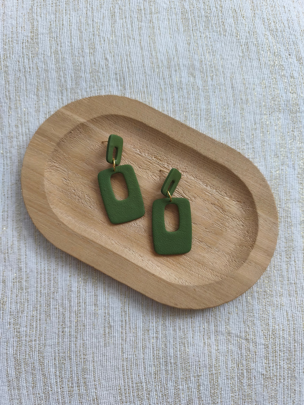 Forest Muse Statement Dangles