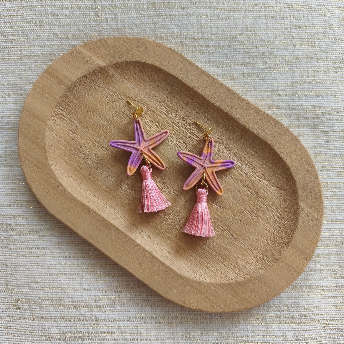 Summer Vibes Starfish Dangles